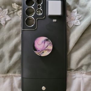 S21 PLUS selfie lighting case brand new (showing personal one for s21ultra)